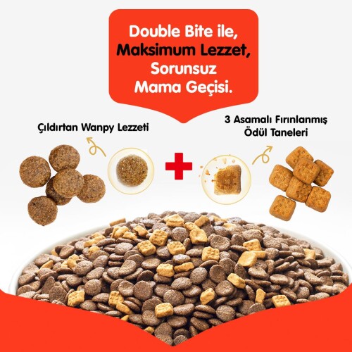 Wanpy Kısırlaştırılmış Somon Ve Ton Balıklı Tahılsız Yetişkin Kedi Maması 8 kg