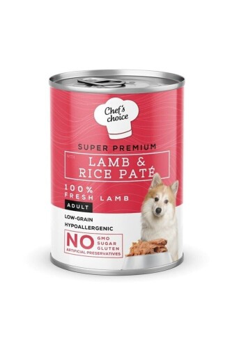 Chefs Choice Kuzulu Pirinçli Ezme Köpek Konservesi 400 gr