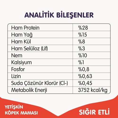 Wanpy Sığır Etli Tahılsız Yetişkin Köpek Maması 12 kg
