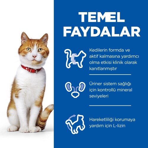 Hill's SCIENCE PLAN Kısırlaştırılmış Yetişkin Ördekli Kedi Maması 8 kg + 2 kg