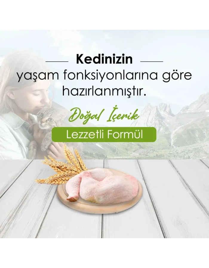 Mercy Tavuklu Yetişkin Kedi Maması 15 Kg