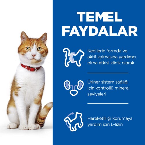 Hill's SCIENCE PLAN Kısırlaştırılmış Yetişkin Tavuklu Kedi Maması 3 kg