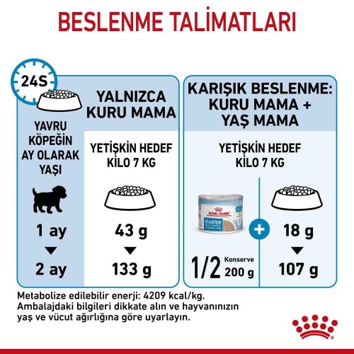 Royal Canin Mini Starter Yavru Köpek Maması 4 kg