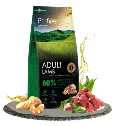 Profine Glutensiz Kuzulu Yetişkin Köpek Maması 12 kg
