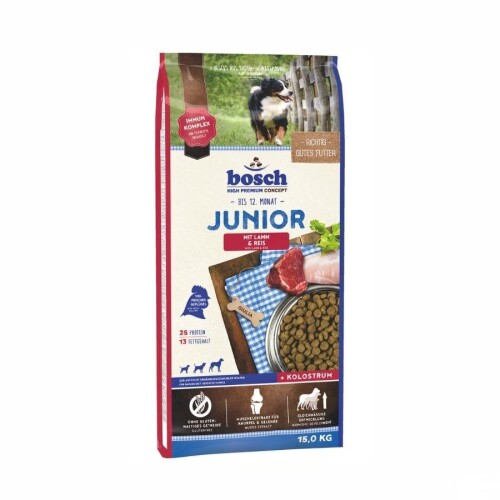 Bosch Kuzu Etli ve Pirinçli Glutensiz Yavru Köpek Maması 15 kg